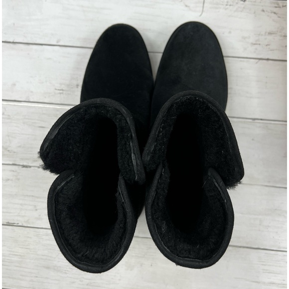 UGG Women’s Size 9 ‘Kristin’ Black Suede Boots - Picture 11 of 13